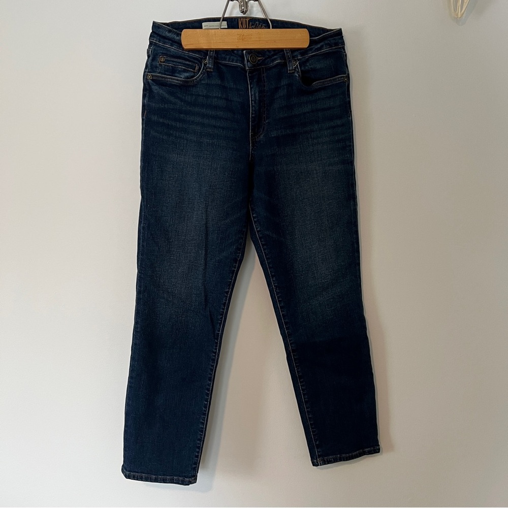 Kut from the Kloth Katy High Rise Ankle Straight Leg Jeans